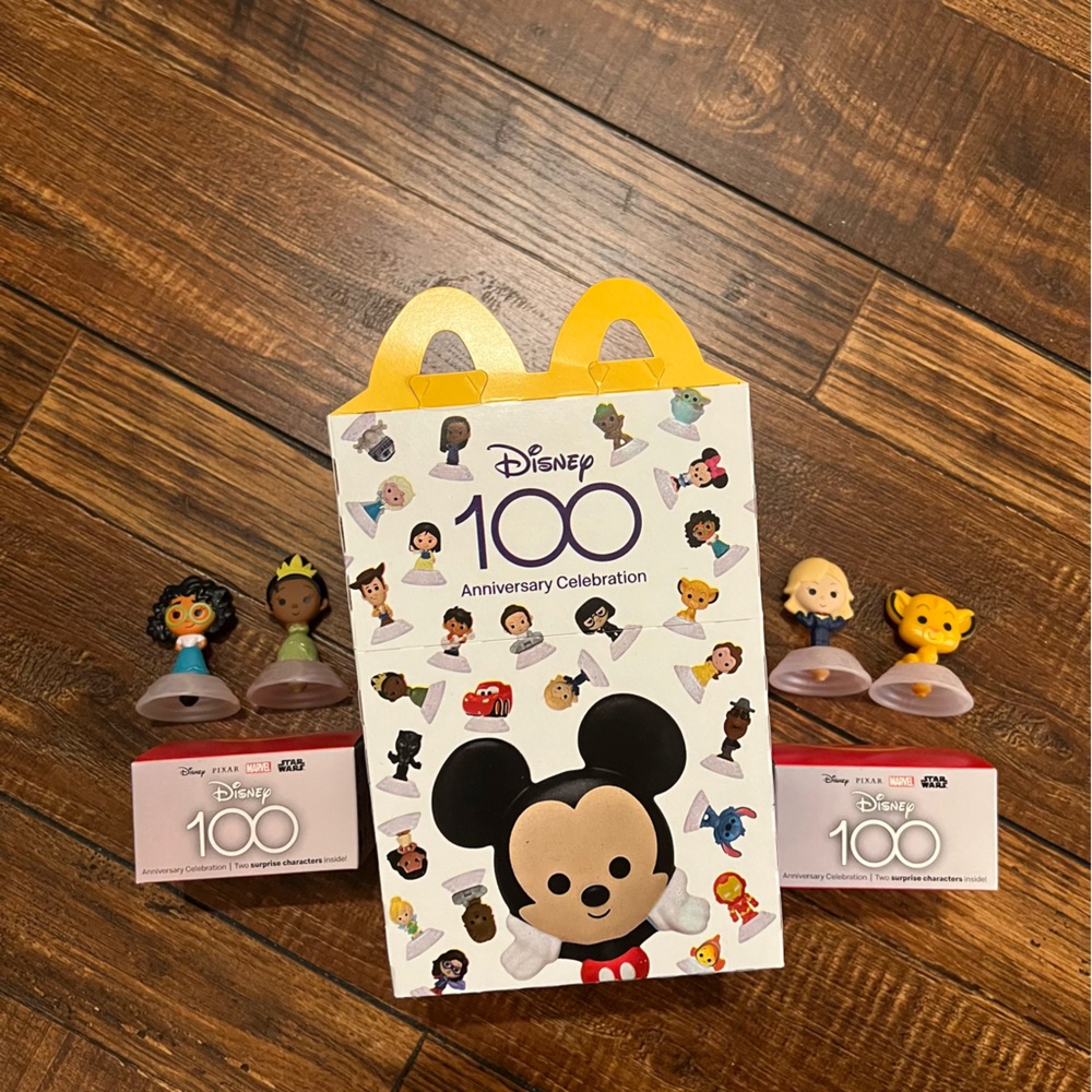 McDonald’s Disney 100 Celebration characters (set of four)